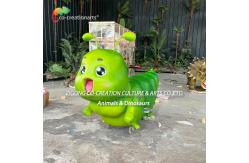 China Amusement Park Caterpillar Scooter Playground Equipment Realistic Cartoon Ride supplier