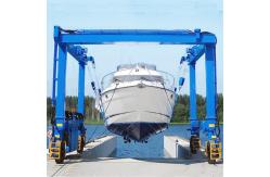 China Side Lifting Boat Hoist Crane Customized With Span 5~20m supplier