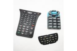 China Remote Control POS Machine Waterproof Keys Conductive Silicone Keyboard supplier