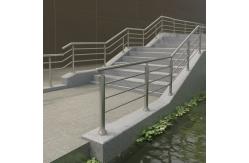 China Weather-Resistant Stainless Steel Handrails for Public Parks supplier