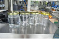 China 50ml Custom Head Piston 2KW Sauce Bottle Filling Machine supplier