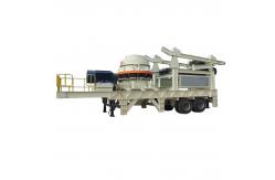China ISO9001 650 TPH Triaxial Mobile Primary Jaw Crusher In Stone Crusher Machine supplier