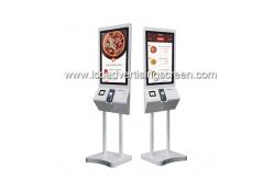 China Touch Screen Self Service 300cd 32 Inch Floor Digital Signage supplier
