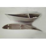 Black / Silvery Anodized Aluminum Extrusion Industrial Fan Blade / 6063 - t5