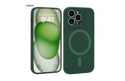 China IPhone 16 14 Magsafe Liquid Silicone Cell Phone Case With Customizable Logo supplier