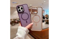 China Skin Friendly Soft TPU Magsafe Phone Case Shockproof Anti Fingerprint Mobile Cover supplier