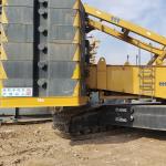 Jib 96m And 298kW Engine Power 350T Crawler Crane For Heavy Duty for sale