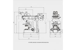 China Trinocular Fluorescence Microscope Stereoscopic For Biological supplier