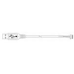 ATM Spare Parts  009-0029343 USB TOUCHSCREEN CABLE ASSEMBLY, 0.75M for sale