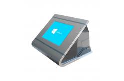 China Space Saving Desktop Kiosk With Durable Steel Enclosure IR Touchscreen TFT LCD Display supplier