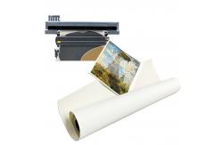 China Inkjet PolyCotton Canvas Fabric Glossy Finish Waterproof 400gsm supplier