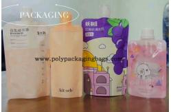 China Gravure Printing 0.18mm Stand Up Pouch With Spout For Drink Mix supplier