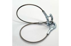 China Steel Wire Rope With Hook For Cable Display System supplier