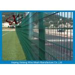China Durable 656 868 Double Wire Fence Dark Green Color Fit High Security Area manufacturer