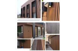 China Esay To Install  PS Panel 3D Wood Fluted PS Wall Panel Exterior supplier