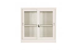 China 2 Sliding Door  Vertical Metal Bookshelf Fireproof Filing Cabinet supplier