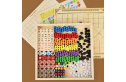 China Wooden Multifunctional Game Chess Checkers Flying Chess Gomoku supplier