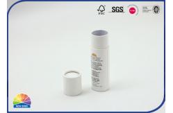 China Customized Logo Matte Lamination 4C Printed Paper Packaging Tube Embossing supplier
