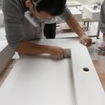 Smooth Seamless Wall Hung Basin High Strength Renewable And Formable