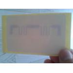 ISO 18000-6B Self-adhesive Prevent Tear Off Tag, U CODE HSL(SL3 ICS30) Auto Windshield Adhesive Tag, ETC Adhesive Tag for sale