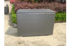 China Grey Resin Wicker Storage Box supplier