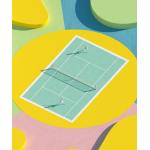 Slip Resistance Interlocking Sports Flooring Tiles Multi Sports Basketball Court for sale