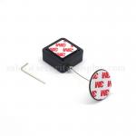 Anti Theft 3M Adhesive Back Retractable Pull Box With Stainless Steel Rope
