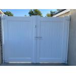 6 Feet*8Feet Square Post Affordable Vinyl Fencing For Backyards for sale