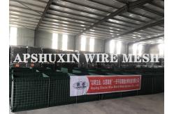 China 4.00mm 5.0mm Welded Wire Gabion Mesh Bastion Barrier  Large Elongation supplier