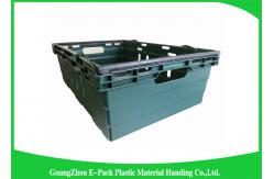 China Reusable Stacking Storage Boxes , Household Small Plastic Crates For Logistic supplier