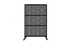 China Modern Privacy Screen Room Divider Anodized Aluminium 4 Panel Divider Screen supplier