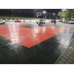 100% new material interlocking outdoor portable FIBA basketball court sports for sale
