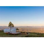 Commercial Inflatable Bubble Sphere Tent with Two Room one Tunnel for Sale