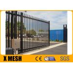 Spacing 140mm Pool Security Metal Fencing Hot Dipped Galvanized for sale
