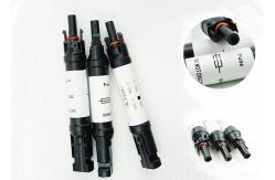 China 4.0mm Pin Copper Silver Plated Solar Fuse Connector supplier