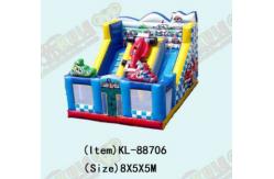 China Children Fun Park Inflatable Giraffe Animals Slide For Rentals supplier