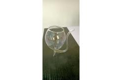 China Straw Cup Glass Kitchenware High Borosilicate Glass Breakfast Milk / Juice Cold Beverage supplier