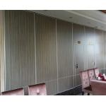 Fireproof Commercial Melamine Office Sliding Partition Walls Environmental Protection