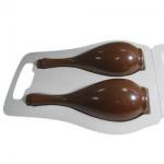 Sugarcane Pulp Molded Wine Bottle Gift Packaging ISO Wine Packaging For Shipping for sale