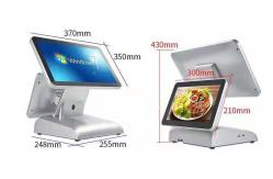 China 15 / 15.6 Inch Touch Screen POS Terminal Cash Register Machine With WIFI supplier