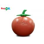 OEM Inflatable Balloon 0.18mm PVC Tomatoes For Promotion for sale