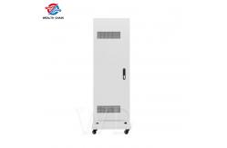 China White 32 Inch IP55 Protection Portable Digital Signage With Wheels supplier