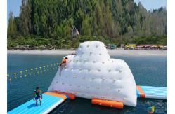 China 14′ Inflatable Climbable Iceberg For Summary Holiday , Inflatable Water Games supplier