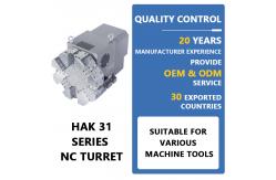 China HAK31 Electrical Turret for CNC Lathe Machine NC lathe tool turret supplier