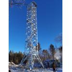 Self Supporting Wifi Communication 50m Military Guard Tower for sale