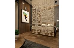 China Custom Soundproof Partition Folding Room Divider Movable Lightweight supplier