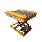 Mobile Semi Electric Portable Hydraulic Lift Table Platform for sale