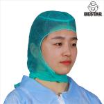 OSFA Non Woven Disposable Hood Cap SPP Head Cover With Two Ties At Back for sale