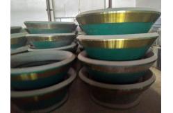 China Mn13Cr2 Mn18Cr2 Mining Machine Spare Parts Cone Crusher Bowl Liner And Mantle supplier