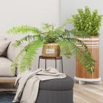 High Uv Proof Outdoor Artificial Potted Floor Plants Fern Tree For Garden Decoration for sale
